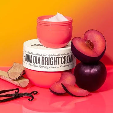 Sol De Janeiro ‘40 Black Amber Plum & Vanilla Woods Bom Dia Bright Cream 8oz